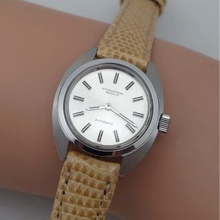 IWC - OH済 1971年製 IWC レディース ペラトン式自動巻き お魚リューズ極上品