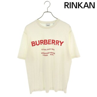 バーバリー(BURBERRY)のバーバリー  8017225 ロゴプリントTシャツ メンズ M(Tシャツ/カットソー(半袖/袖なし))