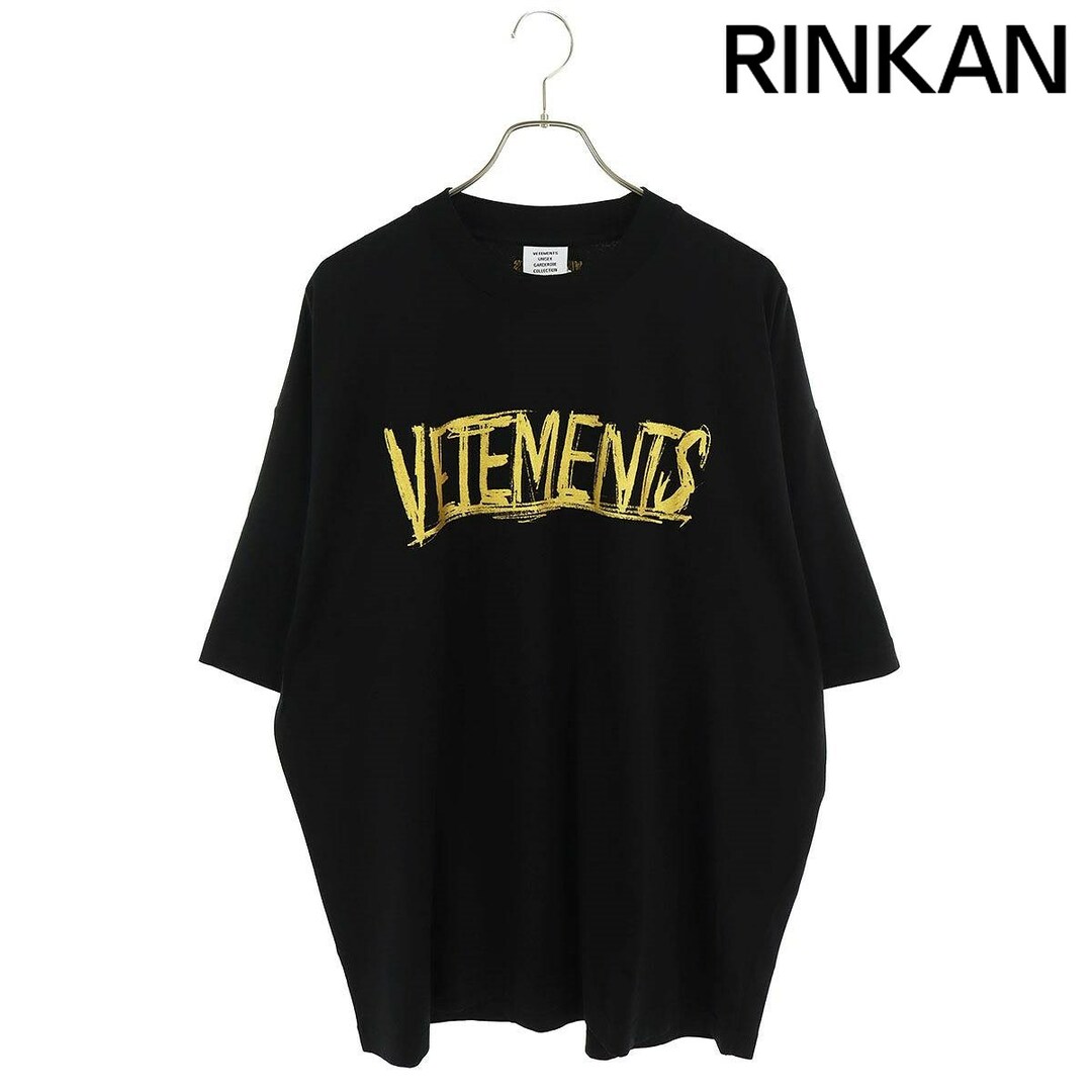 VETEMENTS(ヴェトモン)のヴェトモン  UE52TR270G ワールドツアープリントオーバーサイズTシャツ メンズ L メンズのトップス(Tシャツ/カットソー(半袖/袖なし))の商品写真