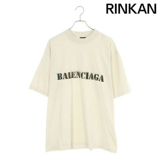 バレンシアガ(Balenciaga)のバレンシアガ  764235 TQVA3 フロントロゴTシャツ メンズ L(Tシャツ/カットソー(半袖/袖なし))