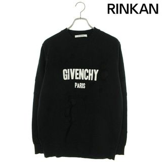 GIVENCHY - ジバンシィ  BM70393Y0S デストロイ加工クルーネックスウェット メンズ S