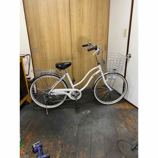 中古車　CASUL　24インチ　LEDライト　6段変速　美品(自転車本体)