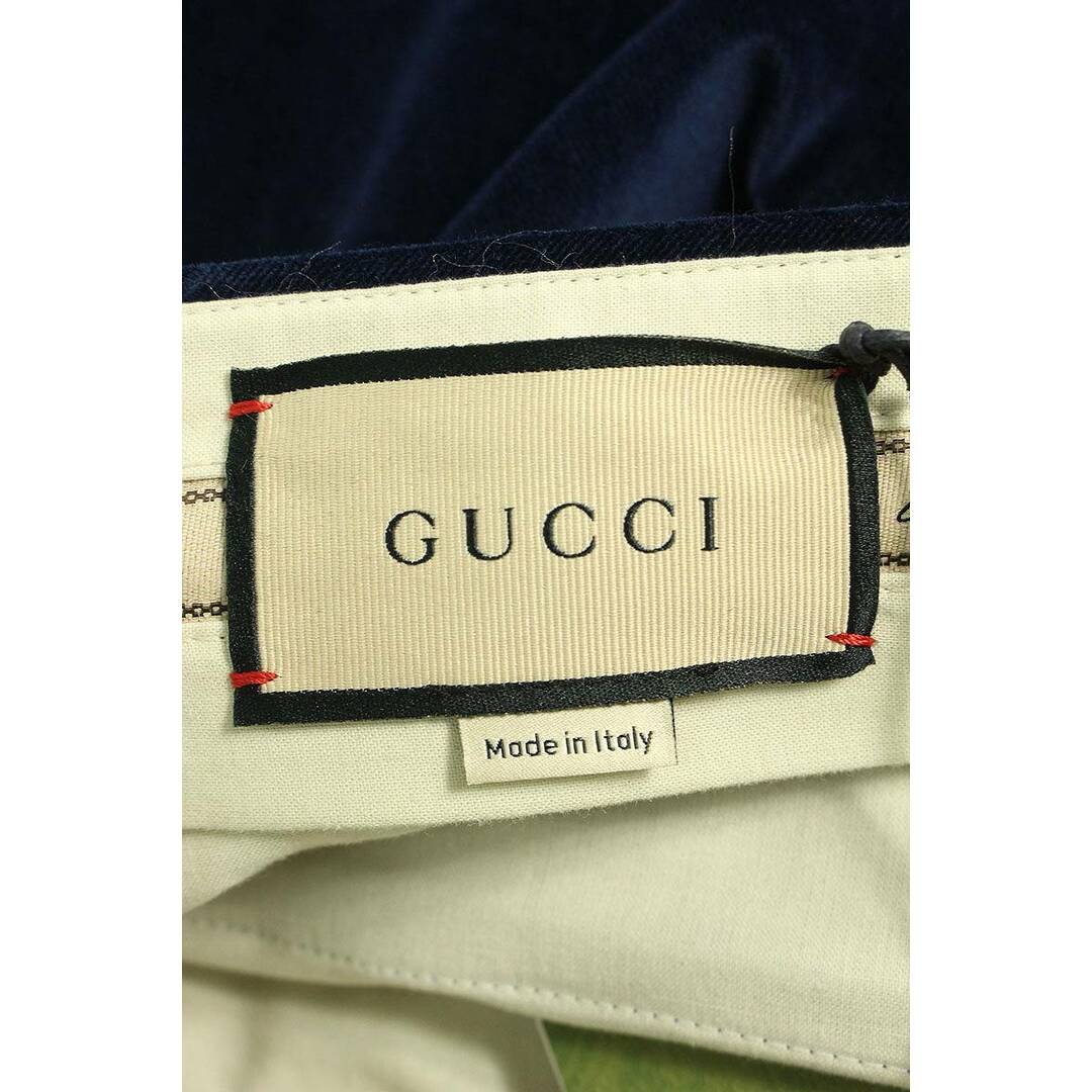 Gucci(グッチ)のグッチ  672239 ZAHW3 ベルベットロングパンツ メンズ 46 メンズのパンツ(その他)の商品写真