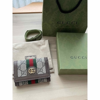 グッチ(Gucci)の【オフィディア】三つ折り財布(財布)