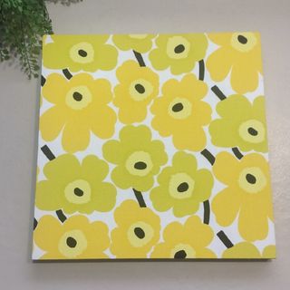 マリメッコ(marimekko)のミニウニッコ　イエロー 　黄色　春パネル　マリメッコ　marimekko(その他)