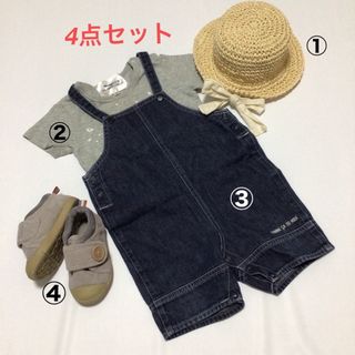 COMME CA DU MODE - 80ベビー フルコーデ お出かけ４点セット コムサ マーキーズ テータテート☆