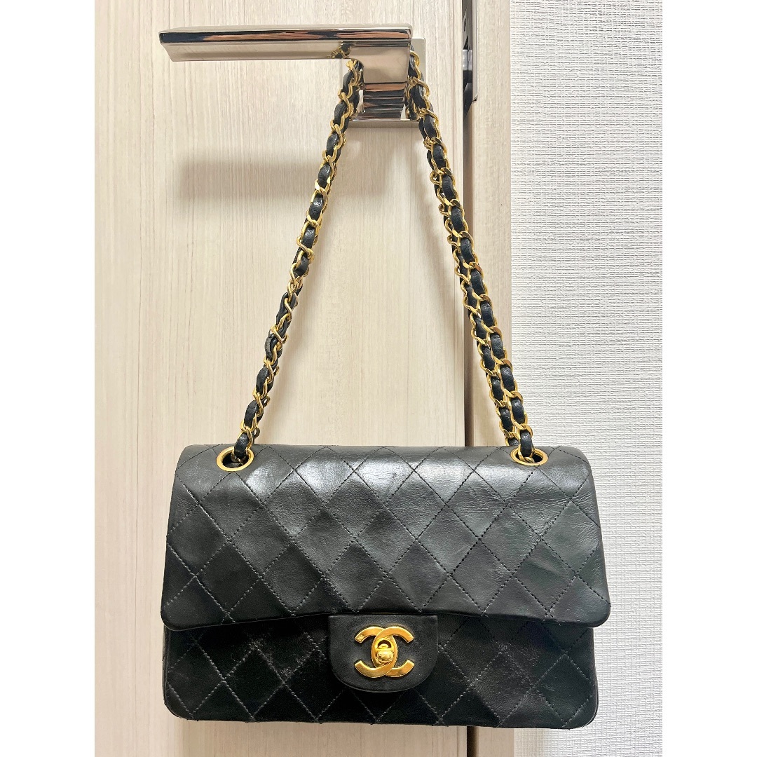 CHANEL(シャネル)の■□ シャネル CHANEL マトラッセ ダブルフラップ ダブルチェーン レディースのバッグ(ショルダーバッグ)の商品写真