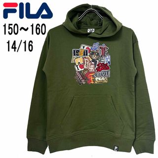 フィラ(FILA)の新品 150~160 ★ FILA フィラ ジュニア パーカー トレーナー K(Tシャツ/カットソー)