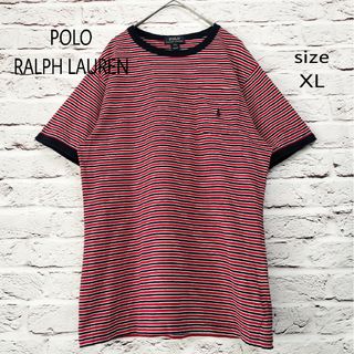 ポロラルフローレン(POLO RALPH LAUREN)の【大きいサイズ】POLO RALPH LAUREN ボーダー カットソー(Tシャツ/カットソー(半袖/袖なし))