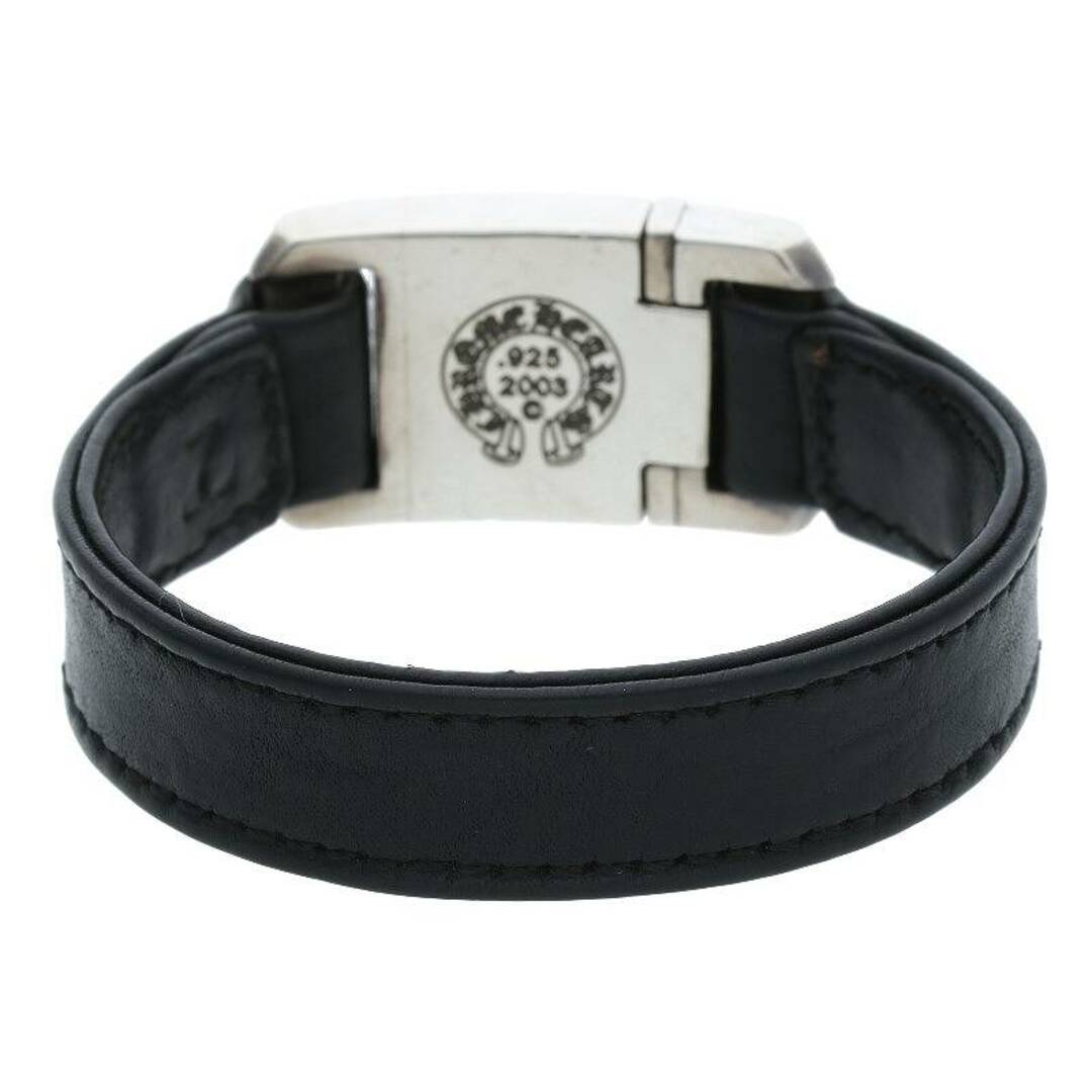 Chrome Hearts(クロムハーツ)のクロムハーツ  HARNESS CLASP/ハーネスクラスプ レザーブレスレット メンズ 7 メンズのアクセサリー(ブレスレット)の商品写真