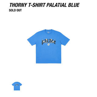 パレス(PALACE)のパレス Thorny T-Shirt Palatial Blue(Tシャツ/カットソー(半袖/袖なし))