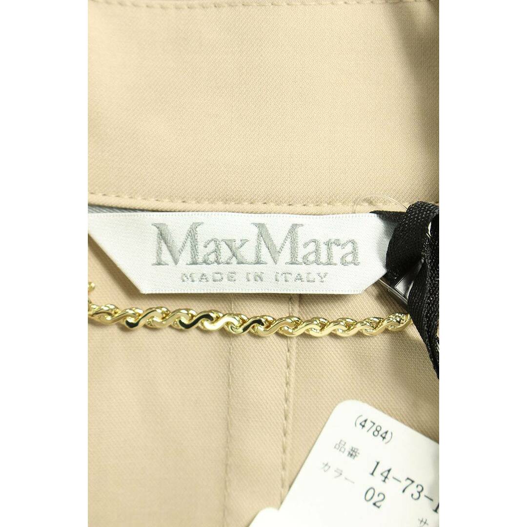 Max Mara(マックスマーラ)のマックスマーラ ショート丈ケープトレンチコート レディース S レディースのジャケット/アウター(トレンチコート)の商品写真