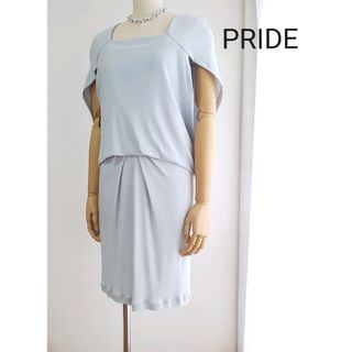 プライド(PRIDE)の【新品】PRIDE ロイヤルスリーブワンピース 本体価格46‚000円(税抜)(ひざ丈ワンピース)