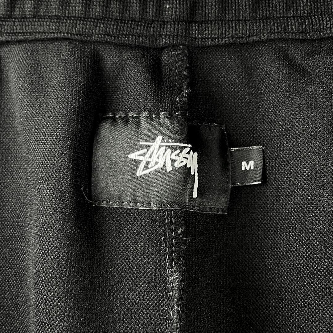 STUSSY(ステューシー)のSTUSSY レディース ジャージ スカート サイドロゴ ブラック ロング丈 M レディースのスカート(ロングスカート)の商品写真