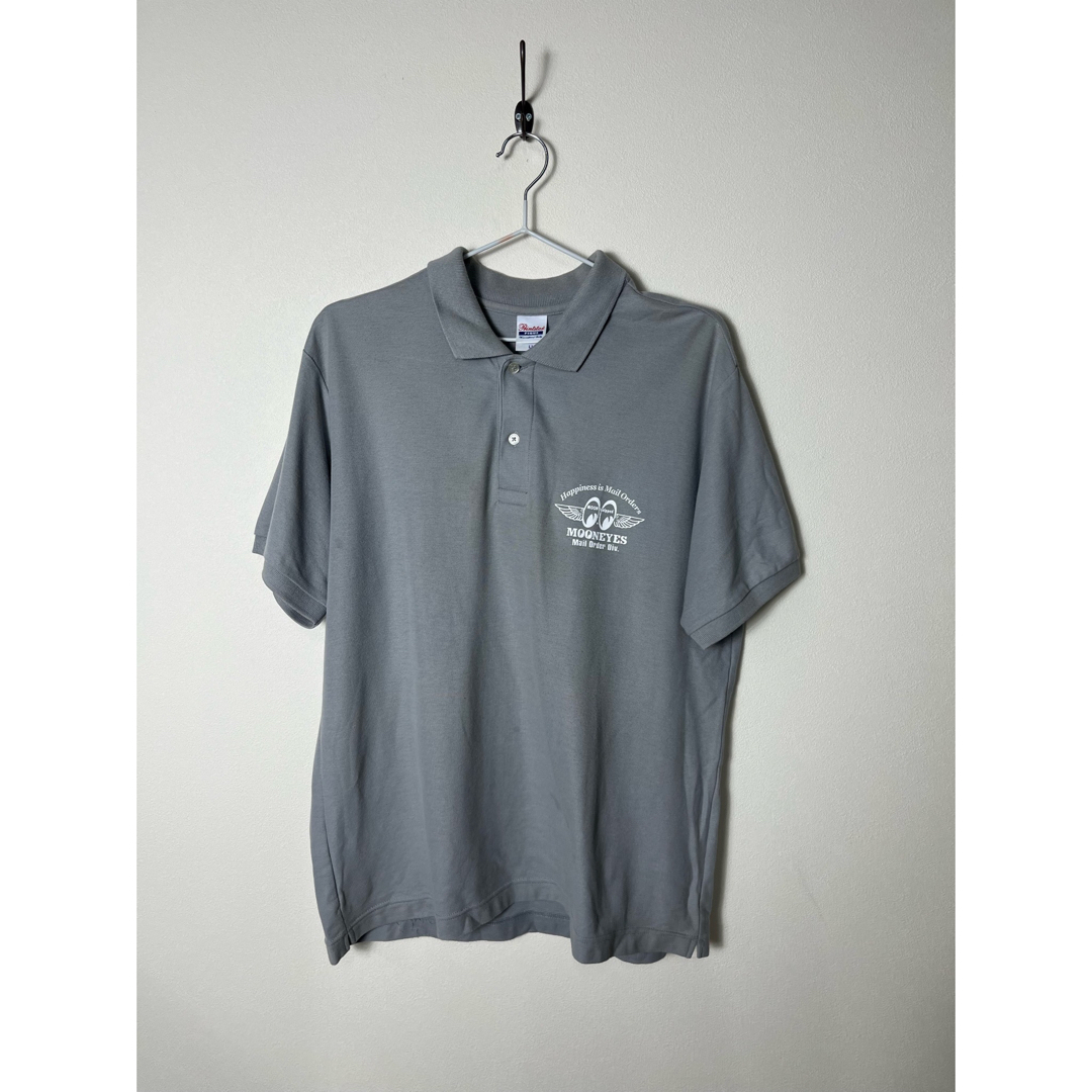 K758 MOONEYES ポロシャツ トップス メンズのトップス(Tシャツ/カットソー(半袖/袖なし))の商品写真