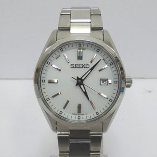 セイコー(SEIKO)のセイコー 腕時計 セイコーセレクション Sシリーズ SBTM317 シルバー Dz789341 中古美品(腕時計(アナログ))