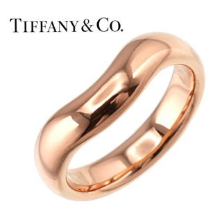 ティファニー(Tiffany & Co.)のティファニー カーブド バンドリング  12号 K18(リング(指輪))