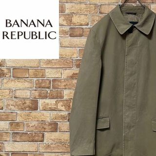 バナナリパブリック(Banana Republic)のバナナリパブリック　ステンカラーコート　ジップアップジャケット　M(ステンカラーコート)