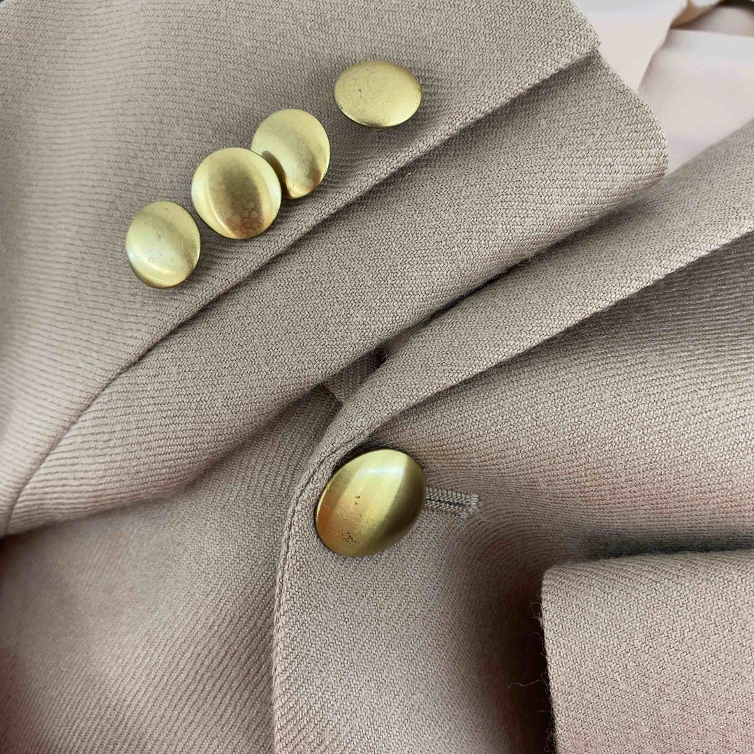 IENA(イエナ)のIENA イエナ レディース テーラードジャケット キャメル 毛混 レディースのジャケット/アウター(テーラードジャケット)の商品写真