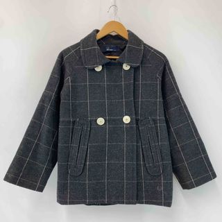 FRED PERRY - FRED PERRY フレッドペリー メンズ ステンカラージャケット チャコール ダブル 格子柄