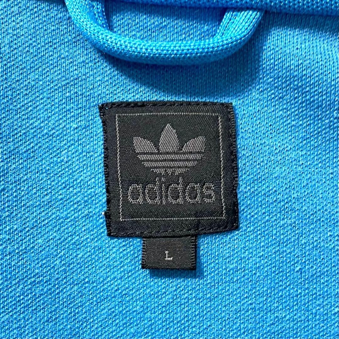 adidas(アディダス)の★極美品 アディダス トラックジャケット ベッケンバウアー 万国旗タグ 青 L メンズのトップス(ジャージ)の商品写真