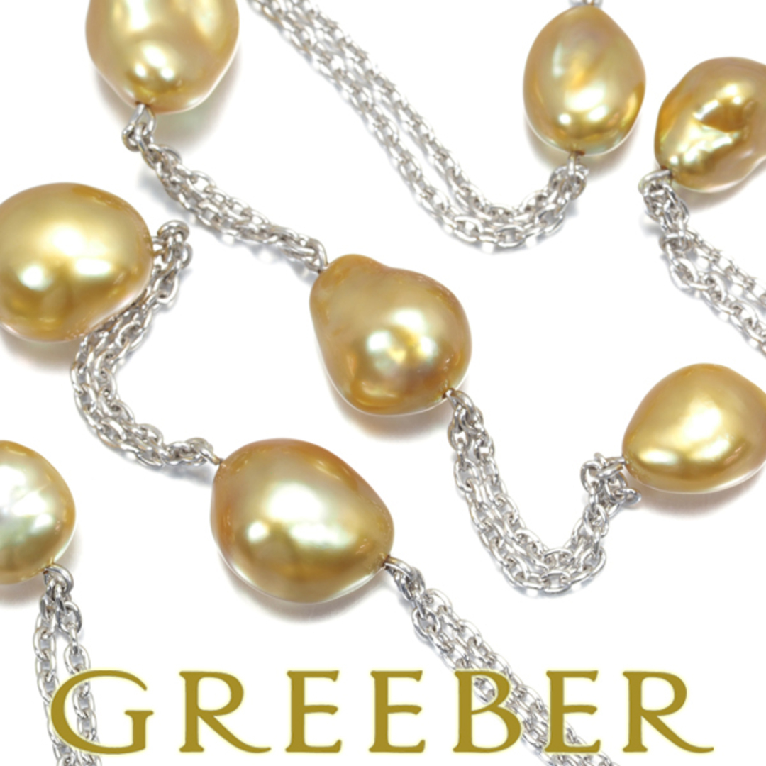 MIKIMOTO - ミキモト ネックレス 無核 ケシパール ゴールデン MIKIMOTO - ミキモト ネックレス 無核 ケシパール ゴールデン