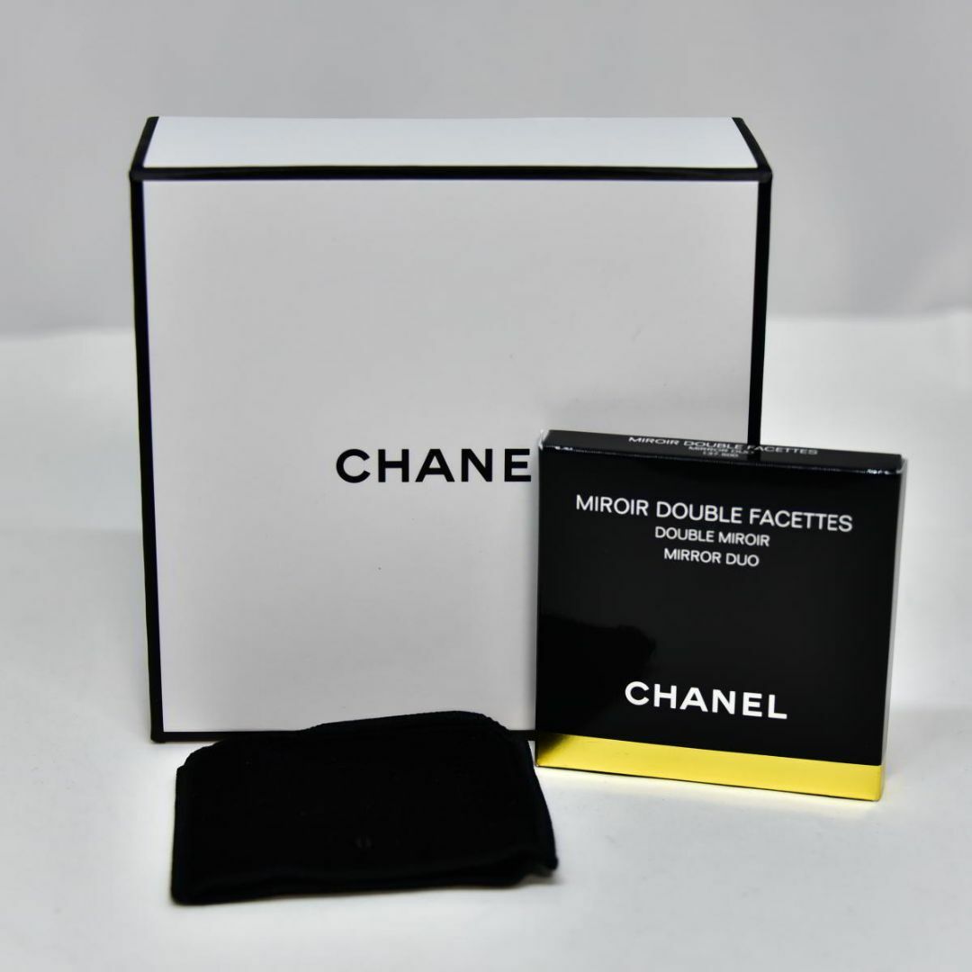 CHANEL(シャネル)の極美品 鑑定済 シャネル CHANEL コンパクトミラー ダブルミラー レディースのファッション小物(ミラー)の商品写真