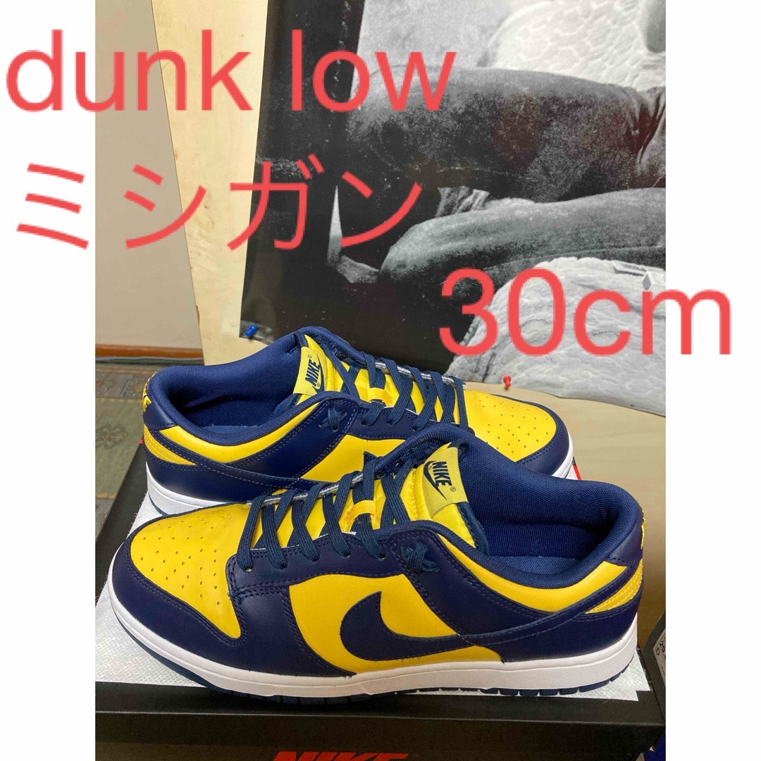 NIKE(ナイキ)の大人気のdunk lowミシガン30cm メンズの靴/シューズ(スニーカー)の商品写真