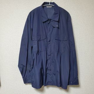 AURALEE A20SS01NL LIGHT NYLON ZIP SHIRTS