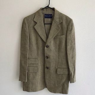 Ralph Lauren - 『USED』 RALPH LAUREN ラルフローレン  サイズ9 テーラードジャケット 麻 /キュプラ メンズ【中古】