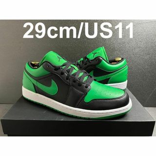 ナイキ(NIKE)の新品29cm NIKE AIR JORDAN 1 LOW ラッキーグリーン(スニーカー)