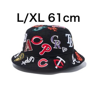 ニューエラー(NEW ERA)のニューエラ MLB オールオーバー バケットハット L/XL(ハット)