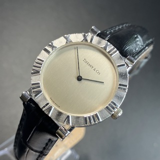 Tiffany & Co. - 【正規品 可動品】 ティファニー メンズ 腕時計 アトラス シルバー925
