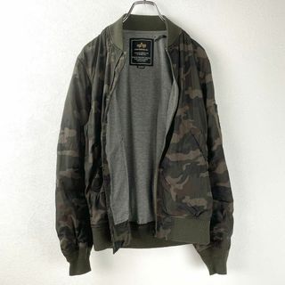 アルファインダストリーズ(ALPHA INDUSTRIES)のALPHA INDUSTRIES ミリタリー ジャケット ブルゾン レディース(ミリタリージャケット)