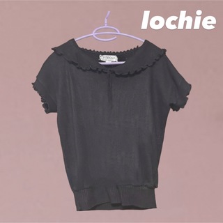 ロキエ(Lochie)のlochie ロキエ セーラー 半袖 ニット⛵️(Tシャツ/カットソー(半袖/袖なし))