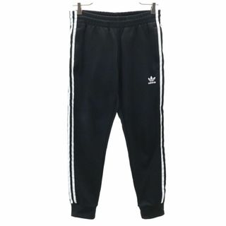 adidas - アディダス トレフォイルロゴ トレーニング トラックパンツ XS 黒 adidas 3ライン ジャージ メンズ 古着 【240416】