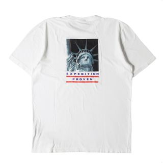 Supreme - Supreme シュプリーム Tシャツ サイズ:M 19AW THE NORTH FACE ノースフェイス 自由の女神 クルーネック 半袖Tシャツ Statue of Liberty Tee ホワイト 白 トップス カットソー コラボ【メンズ】【中古】