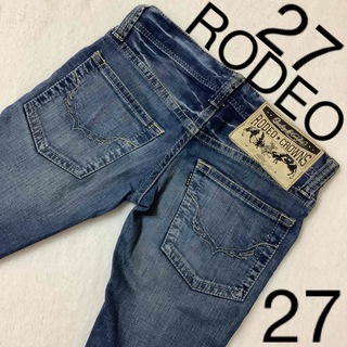 RODEO CROWNS - RODEO CROWNS TYPE2スリット スキニーデニム 27 ジーンズ
