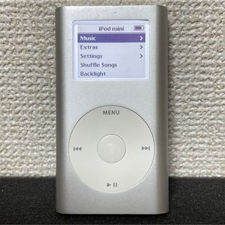 アップル(Apple)のApple iPod mini A1051 第2世代 シルバー SD化 64GB(ポータブルプレーヤー)