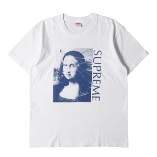 シュプリーム(Supreme)のSupreme シュプリーム Tシャツ サイズ:M 18SS モナリザ グラフィック クルーネック 半袖Tシャツ Mona Lisa Tee ホワイト 白 トップス カットソー【メンズ】【中古】(Tシャツ/カットソー(半袖/袖なし))