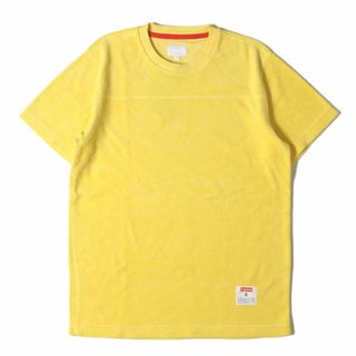 シュプリーム(Supreme)のSupreme シュプリーム Tシャツ サイズ:S 15SS テリー パイル フットボール クルーネック 半袖Tシャツ Terry Football Top イエロー トップス カットソー【メンズ】【中古】(Tシャツ/カットソー(半袖/袖なし))