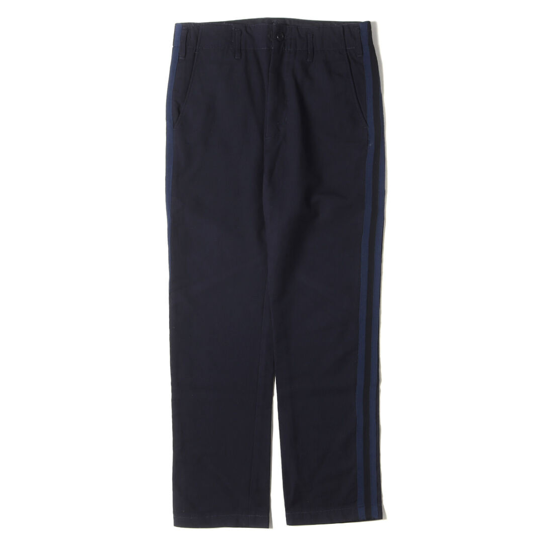 Engineered Garments(エンジニアードガーメンツ)のEngineered Garments エンジニアドガーメンツ パンツ サイズ:30 サイドライン ウール サージパンツ prospect pant ネイビー 紺 アメリカ製 ボトムス ズボン【メンズ】【中古】 メンズのパンツ(その他)の商品写真