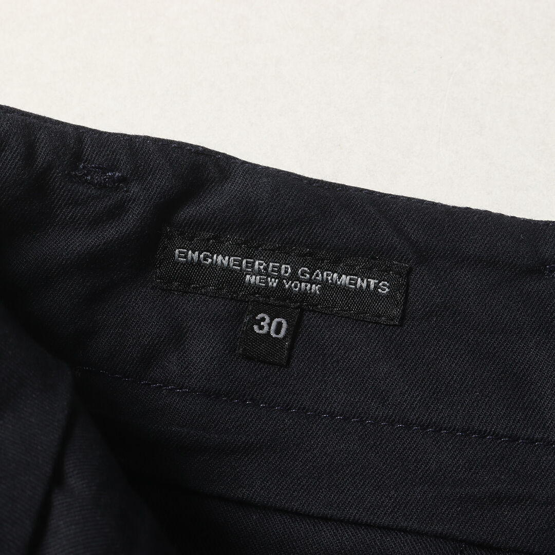 Engineered Garments(エンジニアードガーメンツ)のEngineered Garments エンジニアドガーメンツ パンツ サイズ:30 サイドライン ウール サージパンツ prospect pant ネイビー 紺 アメリカ製 ボトムス ズボン【メンズ】【中古】 メンズのパンツ(その他)の商品写真