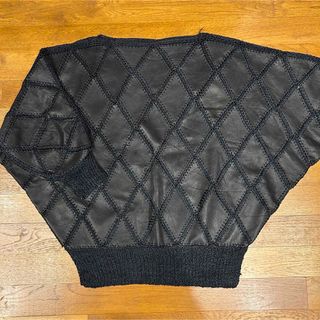 ジャンポールゴルチエ(Jean-Paul GAULTIER)の【レア品】 70's Vintage Leather Pullover(ニット/セーター)