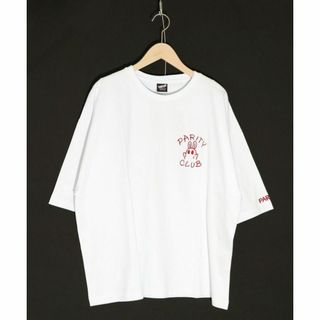 スカラー(ScoLar)のスカラーパリティ 342106 PARITY CLUBの刺繍Tシャツ(Tシャツ(半袖/袖なし))