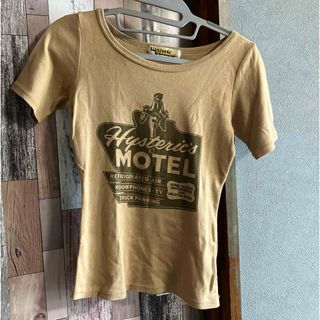 ヒステリックグラマー(HYSTERIC GLAMOUR)のhysteric glamour MOTEL Tシャツ　チビT 旧ロゴ　90'(Tシャツ(半袖/袖なし))