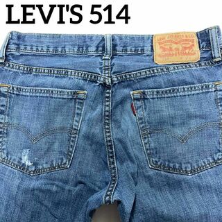 リーバイス(Levi's)のLEVI'S 514 ジーンズデニムパンツスリムストレートW32メキシコ製Rタブ(デニム/ジーンズ)