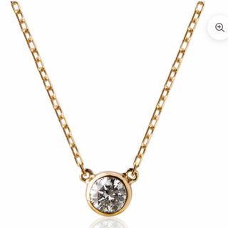 Orefice 18k 一粒ダイヤネックレス(ネックレス)