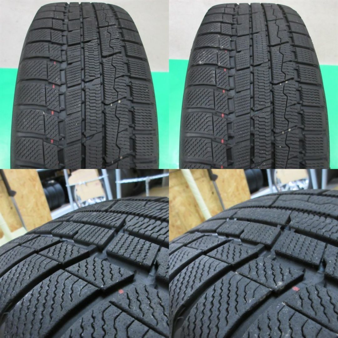 トーヨータイヤ(トーヨータイヤ)のエクストレイル 235/60R18 2022年スタッドレス レクサスNX RX 自動車/バイクの自動車(タイヤ・ホイールセット)の商品写真