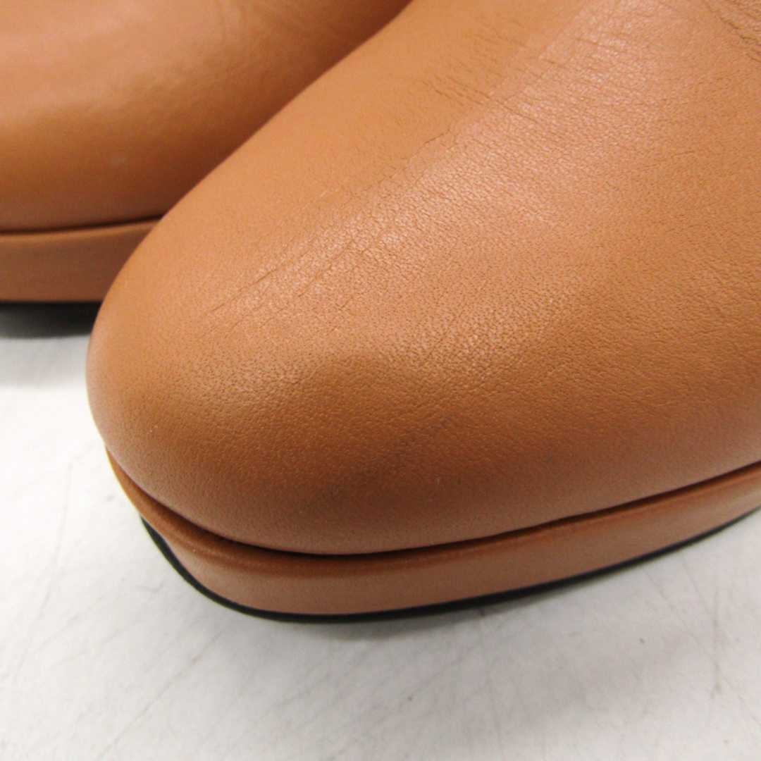 Pinky&Dianne(ピンキーアンドダイアン)のピンキーアンドダイアン ショートブーツ ハイヒール ブランド 靴 シューズ 日本製 レディース 36サイズ ブラウン Pinky&Dianne レディースの靴/シューズ(ブーツ)の商品写真